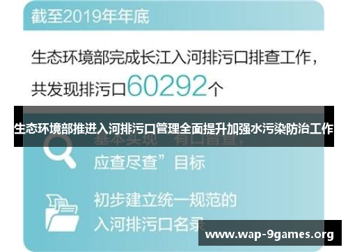 生态环境部推进入河排污口管理全面提升加强水污染防治工作 生态环境部推进入河排污口管理全面提升加强水污染防治工作
